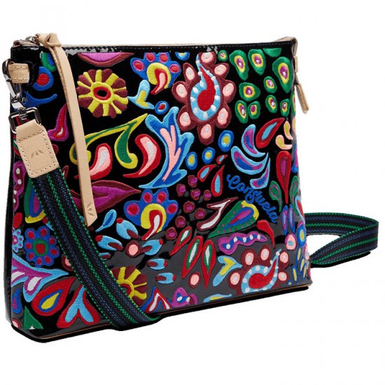 Consuela Posh Embroidered Your Way Bag