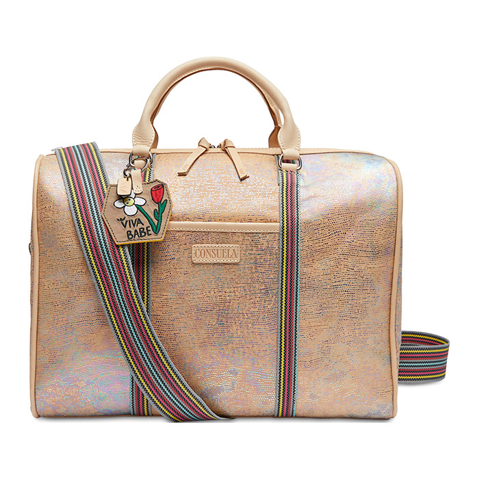Consuela Chambray Webbing Crossbody Strap - Click Image to Close