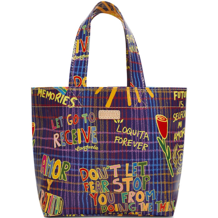Consuela Inked Satchel - Click Image to Close