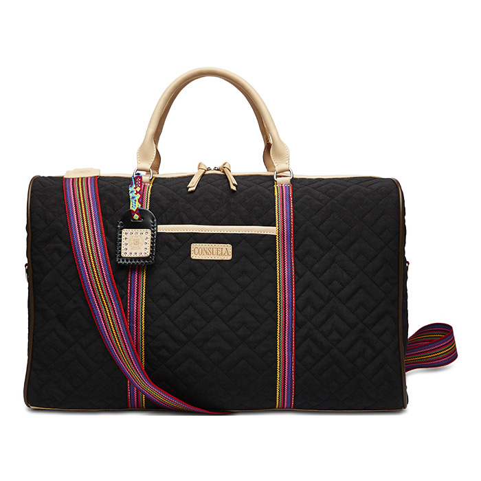 Consuela Grey Slim Webbing Crossbody Strap - Click Image to Close